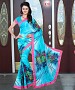 MULTY PRINTED GEORGETTE SAREE @ 31% OFF Rs 864.00 Only FREE Shipping + Extra Discount - Georgette Saree, Buy Georgette Saree Online, Designer Saree, Partywear saree, Buy Partywear saree,  online Sabse Sasta in India - Sarees for Women - 9492/20160520
