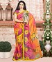 MULTY PRINTED GEORGETTE SAREE @ 31% OFF Rs 864.00 Only FREE Shipping + Extra Discount - Georgette Saree, Buy Georgette Saree Online, Designer Saree, Partywear saree, Buy Partywear saree,  online Sabse Sasta in India - Sarees for Women - 9520/20160520
