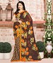 MULTY PRINTED GEORGETTE SAREE @ 31% OFF Rs 864.00 Only FREE Shipping + Extra Discount - Georgette Saree, Buy Georgette Saree Online, Designer Saree, Partywear saree, Buy Partywear saree,  online Sabse Sasta in India - Sarees for Women - 9522/20160520
