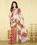 MULTY PRINTED GEORGETTE SAREE @ 31% OFF Rs 864.00 Only FREE Shipping + Extra Discount - Georgette Saree, Buy Georgette Saree Online, Designer Saree, Partywear saree, Buy Partywear saree,  online Sabse Sasta in India - Sarees for Women - 9523/20160520
