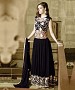 BLACK GEORGETTE PARTYWEAR GOWN @ 31% OFF Rs 1544.00 Only FREE Shipping + Extra Discount - Georgette Gown, Buy Georgette Gown Online, Designer Gown, Partywear Gown, Buy Partywear Gown,  online Sabse Sasta in India - Gown for Women - 9840/20160520