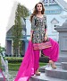 EMBROIDERED BEIGE AND PINK PATIYALA STYLE SALWAR KAMEEZ @ 31% OFF Rs 1482.00 Only FREE Shipping + Extra Discount - Cotton Suit, Buy Cotton Suit Online, Patiala Suit, Semi Stiched Suit, Buy Semi Stiched Suit,  online Sabse Sasta in India -  for  - 9348/20160520