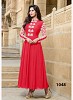 Pink Georgette Long Anarkali Suit @ 31% OFF Rs 742.00 Only FREE Shipping + Extra Discount - Georgette Suits, Buy Georgette Suits Online, Anarkali Salwar Suit, Semi Stiched Suit, Buy Semi Stiched Suit,  online Sabse Sasta in India - Semi Stitched Anarkali Style Suits for Women - 8535/20160407