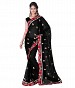 Style Sensus Black Faux Georgette Saree @ 51% OFF Rs 2883.00 Only FREE Shipping + Extra Discount - Saree, Buy Saree Online, Black, Style Sensus, Buy Style Sensus,  online Sabse Sasta in India - Sarees for Women - 3709/20150925