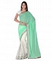Embroidered Saree With Blouse Piece  Faux Georgette @ 51% OFF Rs 2162.00 Only FREE Shipping + Extra Discount - Faux Georgette, Buy Faux Georgette Online, Embroidered, Style Sensus, Buy Style Sensus,  online Sabse Sasta in India - Sarees for Women - 3855/20150925