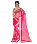 Style Sensus Pink Net Saree @ 51% OFF Rs 2704.00 Only FREE Shipping + Extra Discount - Saree, Buy Saree Online, Embroidered, Style Sensus, Buy Style Sensus,  online Sabse Sasta in India - Sarees for Women - 3121/20150925