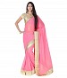 Style Sensus Pink Faux Georgette Saree @ 51% OFF Rs 2471.00 Only FREE Shipping + Extra Discount - Saree, Buy Saree Online, Pink, Style Sensus, Buy Style Sensus,  online Sabse Sasta in India - Sarees for Women - 3128/20150925