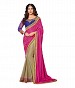 Embroidered Faux Chiffon Saree With Blouse Piece @ 76% OFF Rs 2729.00 Only FREE Shipping + Extra Discount - Faux Chiffon, Buy Faux Chiffon Online, Embroidered, Saree, Buy Saree,  online Sabse Sasta in India - Sarees for Women - 3923/20150926