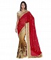 Embroidered Faux Georgette Saree With Blouse Piece @ 51% OFF Rs 2574.00 Only FREE Shipping + Extra Discount - Faux Georgette, Buy Faux Georgette Online, Embroidered, Style Sensus, Buy Style Sensus,  online Sabse Sasta in India - Sarees for Women - 3877/20150926