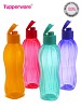 Tupperware FlipTop Water Bottle Set, 750ml, Set of 4- Lunch Box Online, Buy Lunch Box Online Online, Aquasafe Water Bottle Online, Water Bottle, Buy Water Bottle,  online Sabse Sasta in India -  for  - 1460/20150430