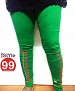 Stretchable Embroidery Cotton Legging - Green @ 77% OFF Rs 411.00 Only FREE Shipping + Extra Discount - Cotton Legging, Buy Cotton Legging Online, Stretchable Legging, Embroidery Leggings, Buy Embroidery Leggings,  online Sabse Sasta in India - Leggings for Women - 1071/20150227