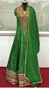 Green Banglori Silk Semi Stitched Anarkali Suit- salwar suits for women, Buy salwar suits for women Online, tops, dress materials for women, Buy dress materials for women,  online Sabse Sasta in India -  for  - 10028/20160527