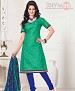 Chanderi Cotton Embroidered Salwar Suit @ 66% OFF Rs 629.00 Only FREE Shipping + Extra Discount - Salwar Kameez, Buy Salwar Kameez Online, Suits,  online Sabse Sasta in India -  for  - 1230/20150327