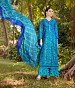 Designer unstitched Pakistani style long embroidered cotton straight suit @ 50% OFF Rs 1175.00 Only FREE Shipping + Extra Discount - suits, Buy suits Online, STRAIGHT SUIT, designer straight suit, Buy designer straight suit,  online Sabse Sasta in India - Palazzo Pants for Women - 10391/20160617