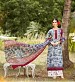 Designer unstitched Pakistani style long embroidered cotton straight suit @ 50% OFF Rs 1175.00 Only FREE Shipping + Extra Discount - suits, Buy suits Online, STRAIGHT SUIT, designer straight suit, Buy designer straight suit,  online Sabse Sasta in India - Palazzo Pants for Women - 10395/20160617