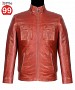 Men Leather Jacket Tan @ 53% OFF Rs 6488.00 Only FREE Shipping + Extra Discount -  online Sabse Sasta in India - Leather Jackets for Men - 738/20141229