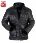 Gents Black Leather Jacket @ 65% OFF Rs 6900.00 Only FREE Shipping + Extra Discount -  online Sabse Sasta in India - Leather Jackets for Men - 740/20141229