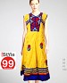 Embroidery Anarkali Cambric Cotton Kurti @ 56% OFF Rs 720.00 Only FREE Shipping + Extra Discount - Cambric Cotton Kurti, Buy Cambric Cotton Kurti Online, Online Shopping, Shopping, Buy Shopping,  online Sabse Sasta in India - Kurtas & Kurtis for Women - 1550/20150518