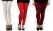 Cotton White,Red and Brown Color Leggings Combo @ 31% OFF Rs 617.00 Only FREE Shipping + Extra Discount - Stylish legging, Buy Stylish legging Online, simple legging, Combo Deal, Buy Combo Deal,  online Sabse Sasta in India - Leggings for Women - 7314/20160318