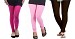 Cotton Pink,Light Pink and Dark Brown Color Leggings Combo @ 31% OFF Rs 617.00 Only FREE Shipping + Extra Discount - Stylish legging, Buy Stylish legging Online, simple legging, stretchable legging, Buy stretchable legging,  online Sabse Sasta in India - Leggings for Women - 7378/20160318