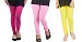 Cotton Pink,Light Pink and Light Yellow Color Leggings Combo @ 31% OFF Rs 617.00 Only FREE Shipping + Extra Discount - Stylish legging, Buy Stylish legging Online, simple legging, Combo Deal, Buy Combo Deal,  online Sabse Sasta in India - Leggings for Women - 7386/20160318