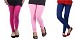 Cotton Pink,Light Pink and Royal Blue Color Leggings Combo @ 31% OFF Rs 617.00 Only FREE Shipping + Extra Discount - Stylish legging, Buy Stylish legging Online, simple legging, Combo Deal, Buy Combo Deal,  online Sabse Sasta in India - Leggings for Women - 7383/20160318