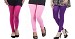 Cotton Pink,Light Pink and Purple Color Leggings Combo @ 31% OFF Rs 617.00 Only FREE Shipping + Extra Discount - Stylish legging, Buy Stylish legging Online, simple legging, Combo Deal, Buy Combo Deal,  online Sabse Sasta in India - Leggings for Women - 7390/20160318