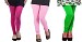 Cotton Pink,Light Pink and Light Green Color Leggings Combo @ 31% OFF Rs 617.00 Only FREE Shipping + Extra Discount - Stylish legging, Buy Stylish legging Online, simple legging, Combo Deal, Buy Combo Deal,  online Sabse Sasta in India - Leggings for Women - 7393/20160318