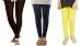 Cotton Dark Brown,Dark Blue and Light Yellow Color Leggings Combo @ 31% OFF Rs 617.00 Only FREE Shipping + Extra Discount - Stylish legging, Buy Stylish legging Online, simple legging, Combo Deal, Buy Combo Deal,  online Sabse Sasta in India - Combo Offer for Women - 7438/20160318