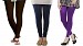 Cotton Dark Brown,Dark Blue and Purple Color Leggings Combo @ 31% OFF Rs 617.00 Only FREE Shipping + Extra Discount - Stylish legging, Buy Stylish legging Online, simple legging, Combo Deal, Buy Combo Deal,  online Sabse Sasta in India - Leggings for Women - 7442/20160318