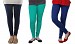 Cotton Dark Blue,Rama Green and Royal Blue Color Leggings Combo @ 31% OFF Rs 617.00 Only FREE Shipping + Extra Discount - Stylish legging, Buy Stylish legging Online, simple legging, Combo Deal, Buy Combo Deal,  online Sabse Sasta in India - Leggings for Women - 7450/20160318
