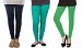 Cotton Dark Blue,Rama Green and Green Color Leggings Combo @ 31% OFF Rs 617.00 Only FREE Shipping + Extra Discount - Stylish legging, Buy Stylish legging Online, simple legging, Combo Deal, Buy Combo Deal,  online Sabse Sasta in India - Leggings for Women - 7451/20160318