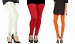 Cotton Off White,Red and Orange Color Leggings Combo @ 31% OFF Rs 617.00 Only FREE Shipping + Extra Discount - Stylish legging, Buy Stylish legging Online, simple legging, Combo Deal, Buy Combo Deal,  online Sabse Sasta in India - Leggings for Women - 7348/20160318