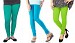 Cotton Rama Green,Sky Blue and Parrot Green Color Leggings Combo @ 31% OFF Rs 617.00 Only FREE Shipping + Extra Discount - Stylish legging, Buy Stylish legging Online, simple legging, Combo Deal, Buy Combo Deal,  online Sabse Sasta in India - Leggings for Women - 7468/20160318