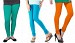 Cotton Rama Green,Sky Blue and Dark Orange Color Leggings Combo @ 31% OFF Rs 617.00 Only FREE Shipping + Extra Discount - Stylish legging, Buy Stylish legging Online, simple legging, Combo Deal, Buy Combo Deal,  online Sabse Sasta in India - Leggings for Women - 7472/20160318