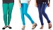 Cotton Rama Green,Sky Blue and Blue Color Leggings Combo @ 31% OFF Rs 617.00 Only FREE Shipping + Extra Discount - Stylish legging, Buy Stylish legging Online, simple legging, Combo Deal, Buy Combo Deal,  online Sabse Sasta in India - Combo Offer for Women - 7476/20160318