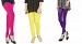 Cotton Pink,Light Yellow and Purple Color Leggings Combo @ 31% OFF Rs 617.00 Only FREE Shipping + Extra Discount - Stylish legging, Buy Stylish legging Online, simple legging, Combo Deal, Buy Combo Deal,  online Sabse Sasta in India - Leggings for Women - 7526/20160318