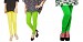 Cotton Light Yellow,Parrot Green and Light Green Color Leggings Combo @ 31% OFF Rs 617.00 Only FREE Shipping + Extra Discount - Stylish legging, Buy Stylish legging Online, simple legging, Combo Deal, Buy Combo Deal,  online Sabse Sasta in India - Leggings for Women - 7537/20160318