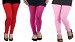 Cotton Red,Pink and Light Pink Color Leggings Combo @ 31% OFF Rs 617.00 Only FREE Shipping + Extra Discount - Stylish legging, Buy Stylish legging Online, simple legging, Combo Deal, Buy Combo Deal,  online Sabse Sasta in India - Leggings for Women - 7355/20160318