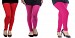 Cotton Red,Pink and Pink Color Leggings Combo @ 31% OFF Rs 617.00 Only FREE Shipping + Extra Discount - Stylish legging, Buy Stylish legging Online, simple legging, Combo Deal, Buy Combo Deal,  online Sabse Sasta in India - Leggings for Women - 7365/20160318