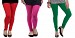 Cotton Red,Pink and Dark Green Color Leggings Combo @ 31% OFF Rs 617.00 Only FREE Shipping + Extra Discount - Stylish legging, Buy Stylish legging Online, simple legging, Combo Deal, Buy Combo Deal,  online Sabse Sasta in India - Leggings for Women - 7372/20160318