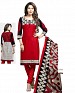 Printed Cotton Salwar Suit with Dupatta @ 55% OFF Rs 617.00 Only FREE Shipping + Extra Discount -  online Sabse Sasta in India - Dress Materials for Women - 2182/20150807