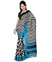 BALL STRIPE BLUE Saree @ 58% OFF Rs 469.00 Only FREE Shipping + Extra Discount - saree, Buy saree Online, silk saree, bhagalpuri saree, Buy bhagalpuri saree,  online Sabse Sasta in India - Sarees for Women - 8796/20160426