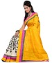 BIG LEAF YELLOW Saree @ 58% OFF Rs 469.00 Only FREE Shipping + Extra Discount - saree, Buy saree Online, silk saree, bhagalpuri saree, Buy bhagalpuri saree,  online Sabse Sasta in India -  for  - 8797/20160426
