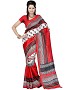 TRISHUL RED Saree @ 58% OFF Rs 469.00 Only FREE Shipping + Extra Discount - saree, Buy saree Online, silk saree, bhagalpuri saree, Buy bhagalpuri saree,  online Sabse Sasta in India -  for  - 8887/20160426