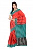 WICKET RED GREEN Saree @ 58% OFF Rs 469.00 Only FREE Shipping + Extra Discount - saree, Buy saree Online, silk saree, bhagalpuri saree, Buy bhagalpuri saree,  online Sabse Sasta in India - Sarees for Women - 8893/20160426