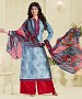 Designer Unstitched Lawn cotton embroidered straight suit @ 63% OFF Rs 1175.00 Only FREE Shipping + Extra Discount - suits, Buy suits Online, Designr suits,  online Sabse Sasta in India - Salwar Suit for Women - 10735/20160706