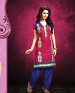 Printed Cotton Suit with Dupatta @ 48% OFF Rs 850.00 Only FREE Shipping + Extra Discount - Salwar Suit Sets, Buy Salwar Suit Sets Online, Straight Ladies Suits, Printed Suit, Buy Printed Suit,  online Sabse Sasta in India -  for  - 2211/20150810