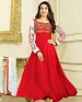 Embroidery Designer  Anarkali Suit @ 76% OFF Rs 1029.00 Only FREE Shipping + Extra Discount - Designer Anarkali Suits, Buy Designer Anarkali Suits Online, Anarkali Suits Online,  online Sabse Sasta in India - Salwar Suit for Women - 1513/20150511