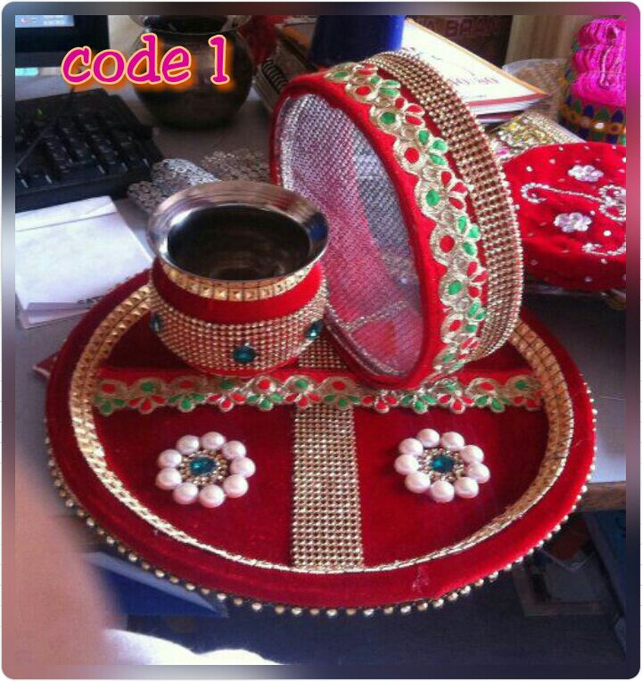 karwa chauth pooja thali online